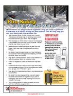 image of nfpa winter storm safety tip sheets